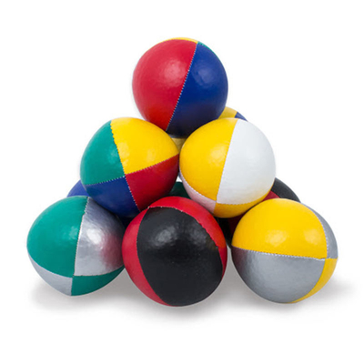 PVC mềm da nhồi bóng Juggling Ball Huấn luyện thể thao đầy màu sắc