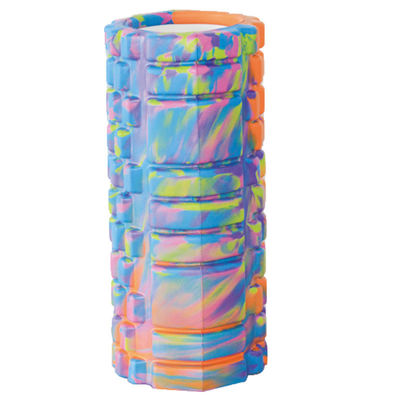 Cột ống lăn bọt EVA Yoga đầy màu sắc 61CM Phòng tập thể dục rỗng Massage vật lý trị liệu