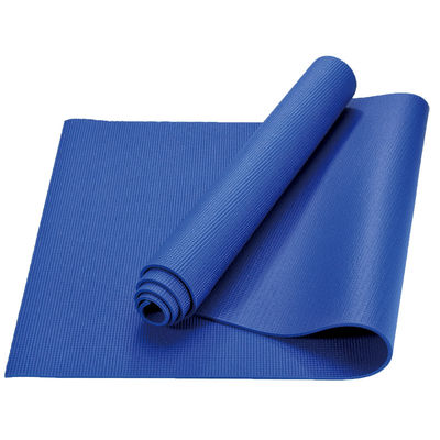 Thảm tập Yoga PVC màu xanh chống trượt 61cm X 10cm Eco Friendly Fitness