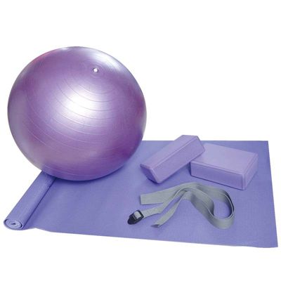 Dây đeo Block Pvc Massage Ball 5 IN1 55cm Yoga Ball Set Gym Block Strap